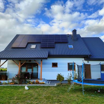 Instalacja fotowoltaiczna - Suwałki 8,2 kWp